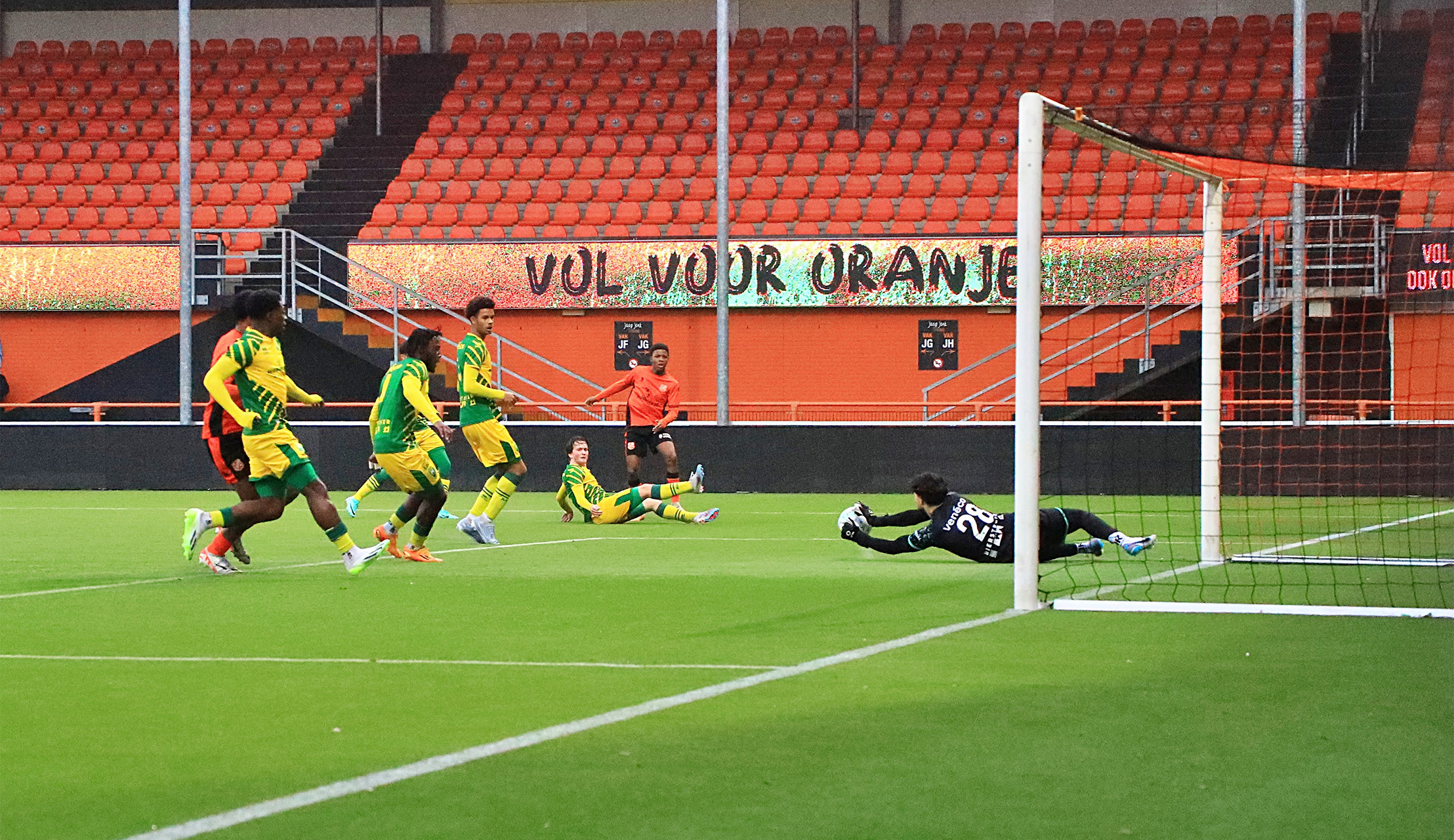 Jong FC Volendam - ADO Den Haag O21: 0 - 0 (4 - 3 n.s.)