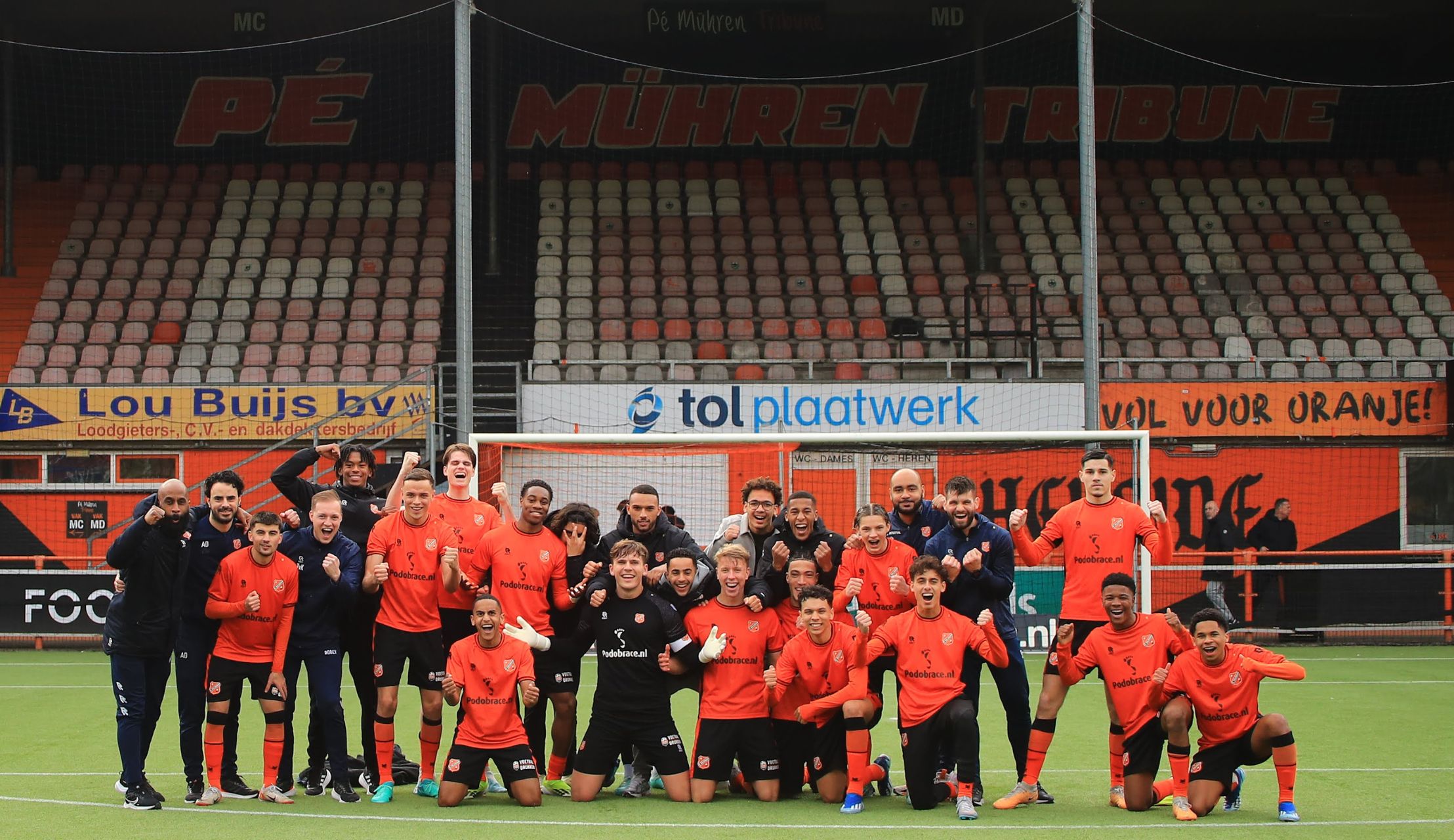 Jong FC Volendam - Telstar O21: 1 - 1 (0 - 1) (5 - 4 n.s.)