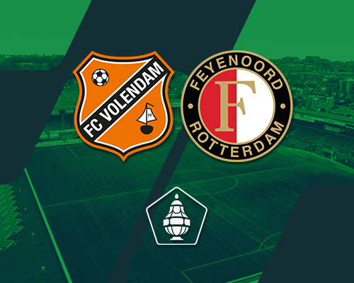 Update: Bekerfinale Jong FC Volendam – Feyenoord O21 uitsluitend voor genodigden