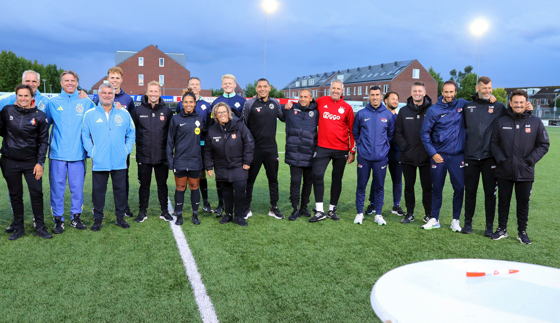 Technische staf aanwezig bij G-voetbaltoernooi WSV '30