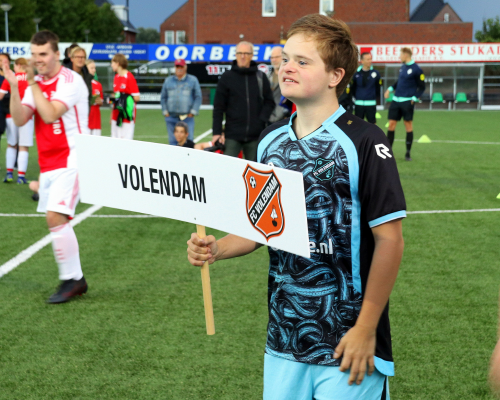 Technische staf aanwezig bij G-voetbaltoernooi WSV '30