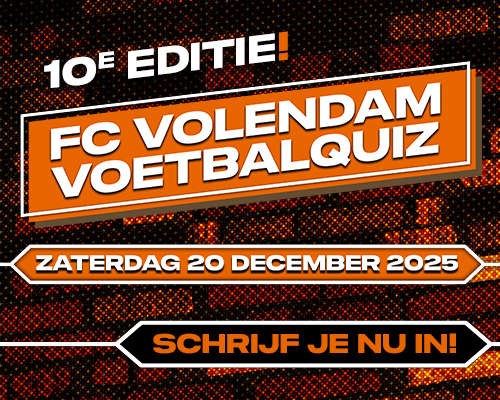 Doe mee aan de tiende editie van de FC Volendam Voetbalquiz