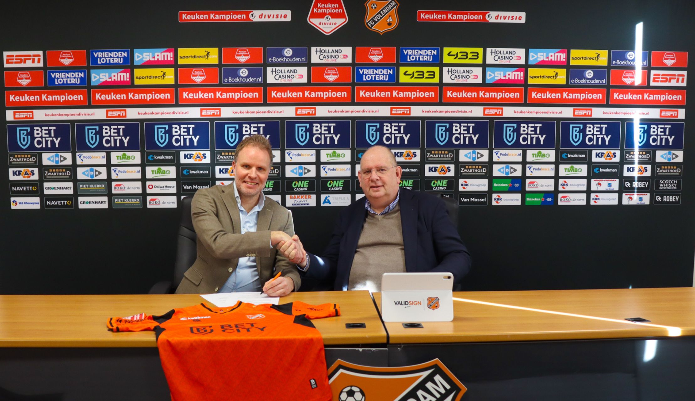 FC Volendam en Sports Exposure verlengen samenwerking
