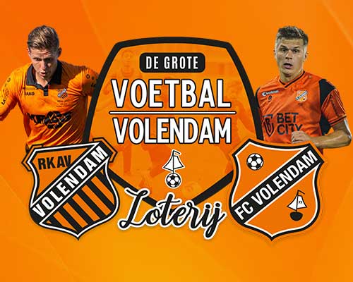 Trekkingsuitslag Voetbal Volendam Loterij bekend