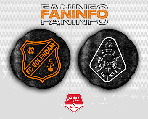 Faninformatie: Telstar op bezoek in Volendam voor vissersderby
