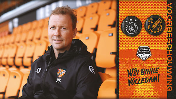 Bijpraten met trainer Rick Kruys: "We moeten onverstoorbaar zijn"