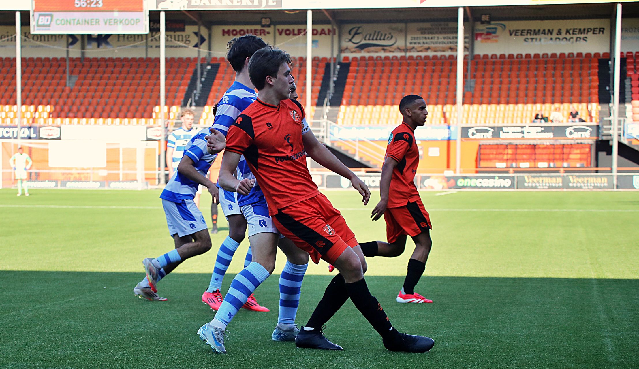 De Graafschap O21 - Jong FC Volendam: 1 - 2 (0 - 0) / FC Volendam O19 - Excelsior Rotterdam O19: 2 - 1 (0 - 1)