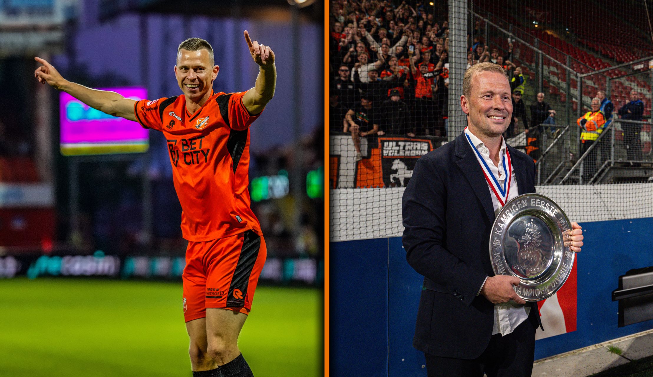 Robert Mühren en Rick Kruys genomineerd voor seizoenprijzen Keuken Kampioen Divisie