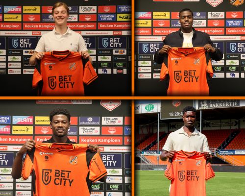 Vier nieuwe versterkingen voor Jong FC Volendam