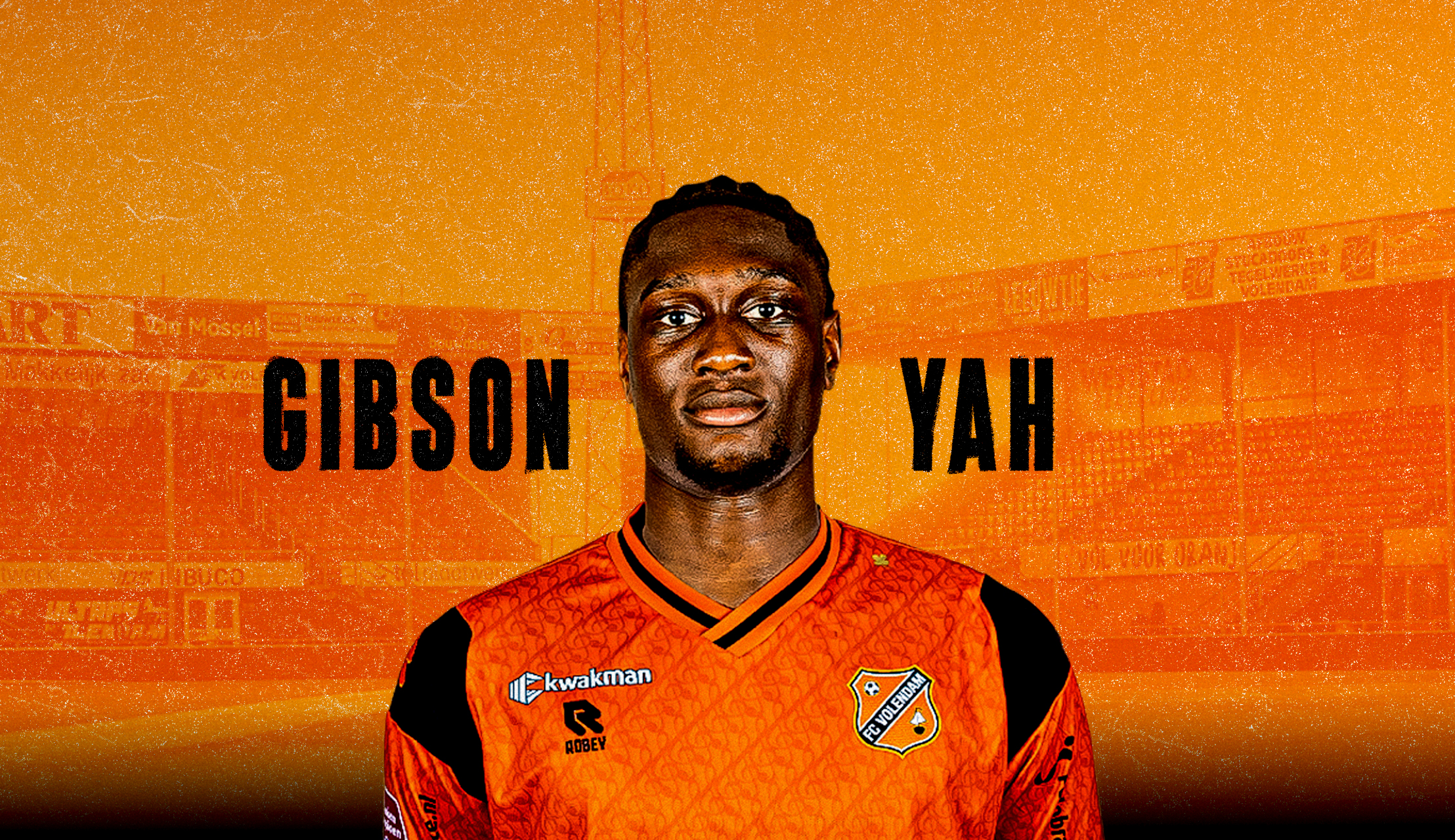 FC Volendam versterkt middenveld met Gibson Yah