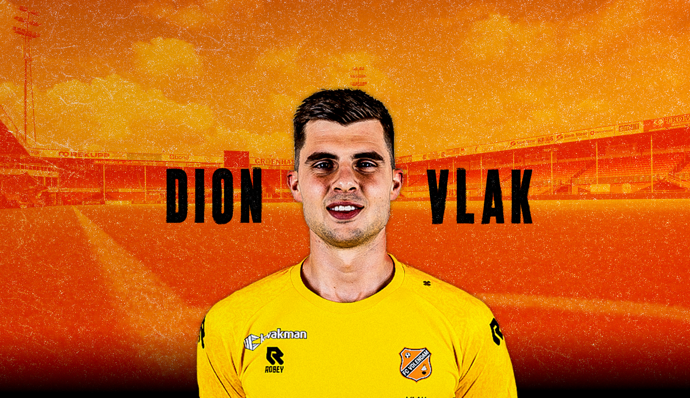 FC Volendam haalt Dion Vlak terug naar het Kras Stadion