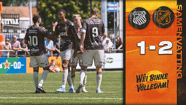Samenvatting RKAV Volendam - FC Volendam (Oefenwedstrijd 2025 - 2026)