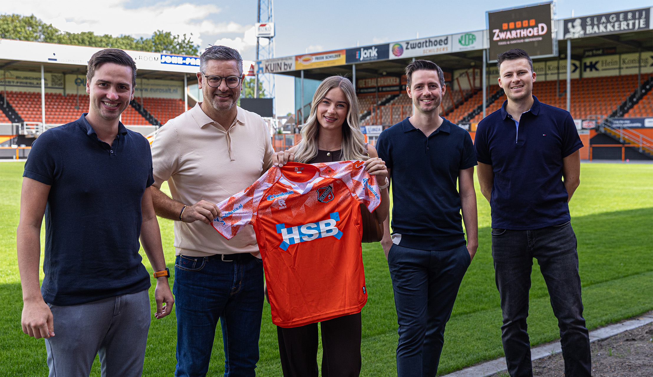 FC Volendam en Zwarthoed Kirry B.V. gaan samen de VriendenLoterij Eredivisie in