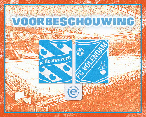 Volendammers openen VriendenLoterij Eredivisie-seizoen in Heerenveen
