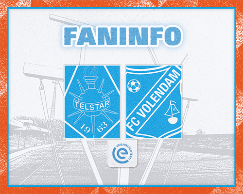 Uitverkocht: Faninformatie voor Telstar-uit op zaterdag 23 augustus