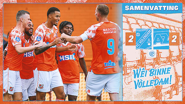 Samenvatting FC Volendam - AZ (2025-2026)