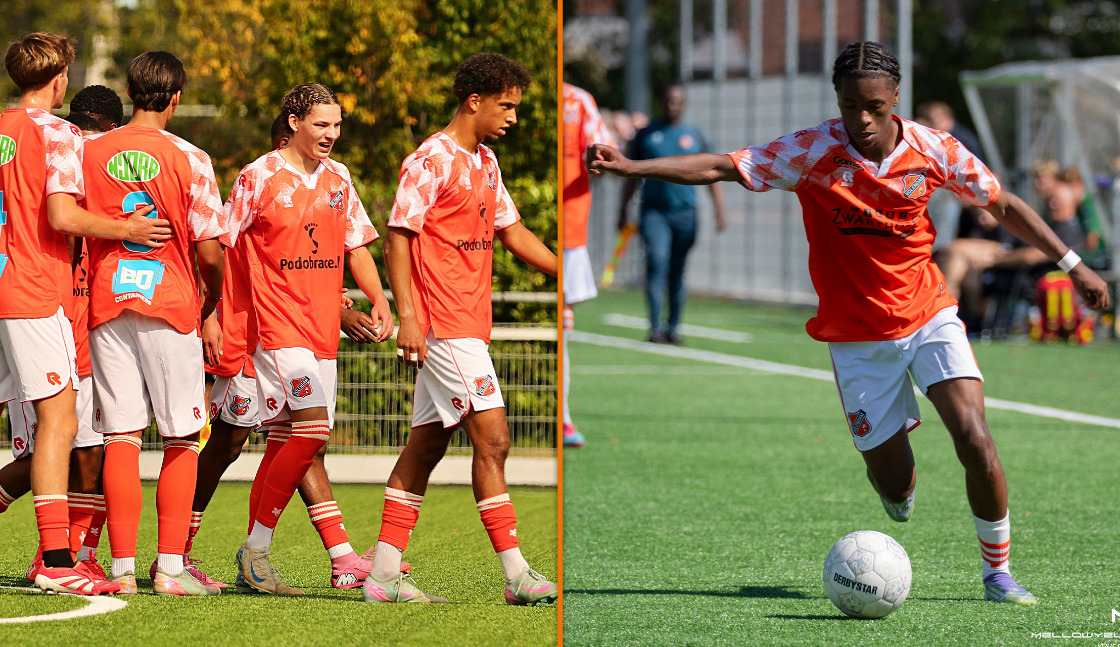 FC Volendam O19 - FC Groningen O19: 4 - 1 / FC Volendam O21 - NAC Breda O21: 3 - 0