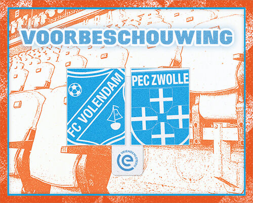 PEC Zwolle tegenstander in tweede thuiswedstrijd op rij