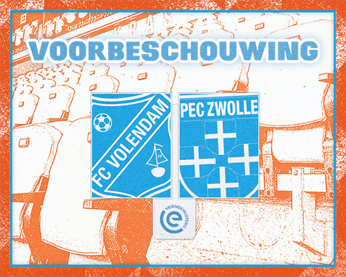 PEC Zwolle tegenstander in tweede thuiswedstrijd op rij