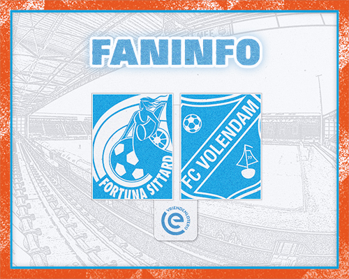 Faninformatie voor Fortuna Sittard-uit op zaterdag 4 oktober