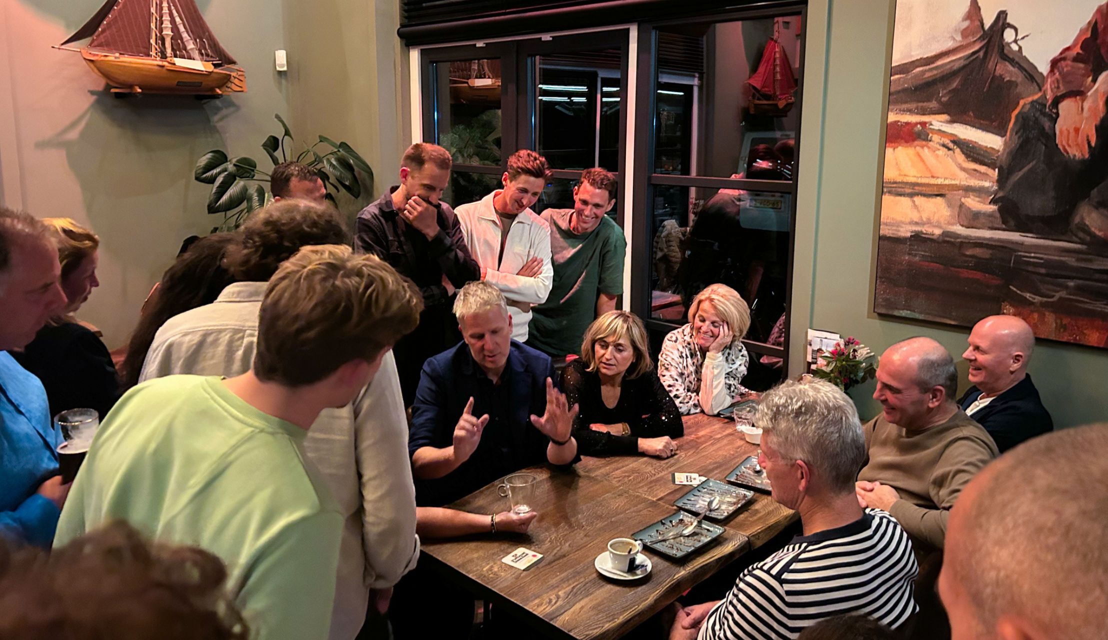 Geslaagd Sailors Event in Grand Café de Botterwerf
