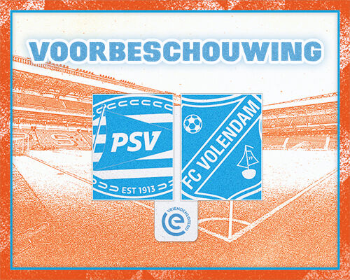 FC Volendam naar Eindhoven voor volgende test