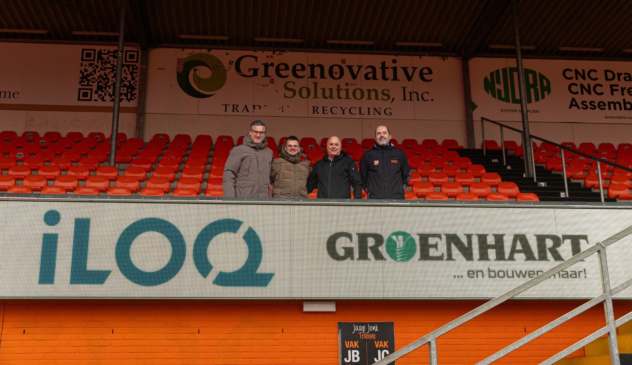 iLOQ en Groenhart versterken toegangsbeheer FC Volendam