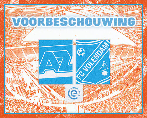 FC Volendam trapt kalenderjaar af op bezoek bij AZ