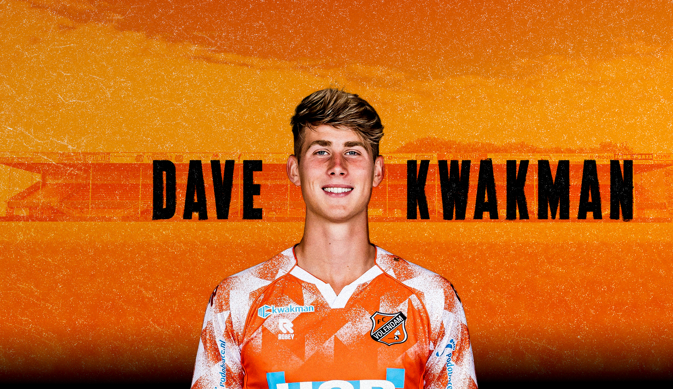 Middenveld versterkt met Volendammer Dave Kwakman