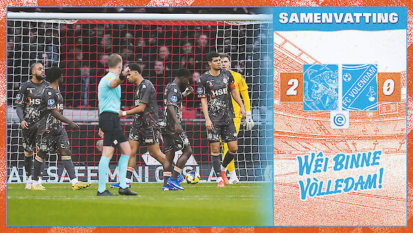 Samenvatting Ajax - FC Volendam (2025-2026)