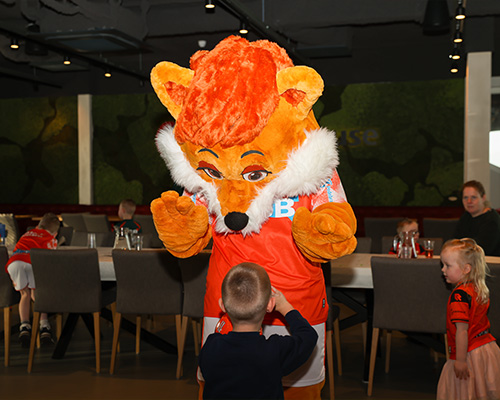 Patat eten met Frook groot succes