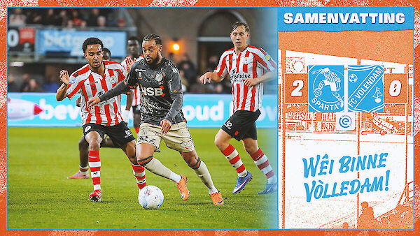 Samenvatting Sparta Rotterdam - FC Volendam (2025-2026)