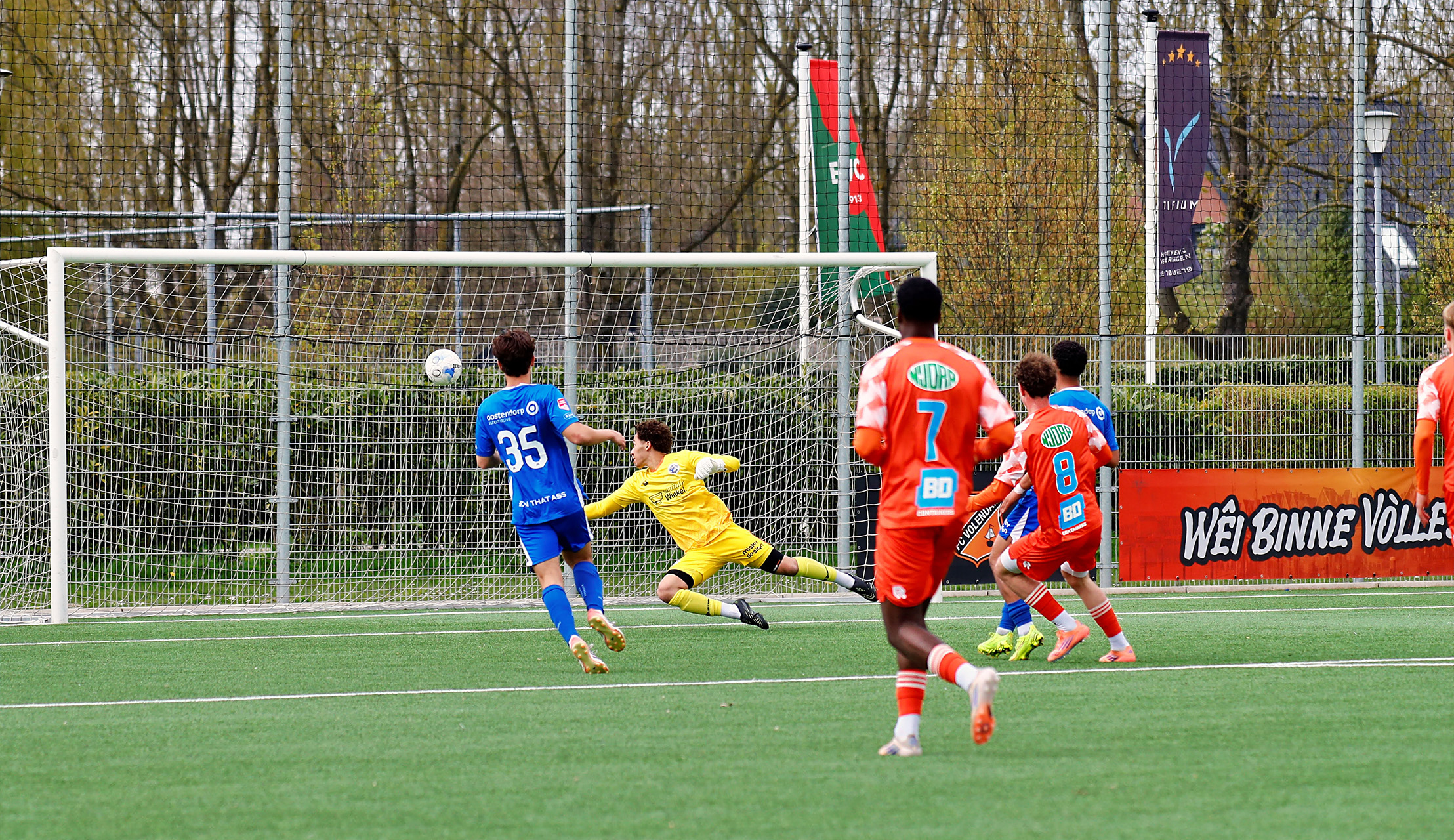 FC Volendam O21 - FC Den Bosch O21: 5 - 0 (4 - 0)