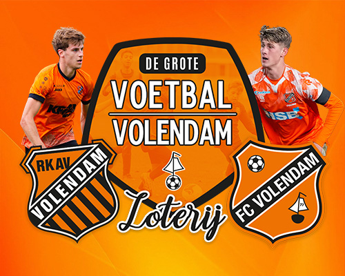 Trekkingsuitslag Voetbal Volendam Loterij 2026 bekend