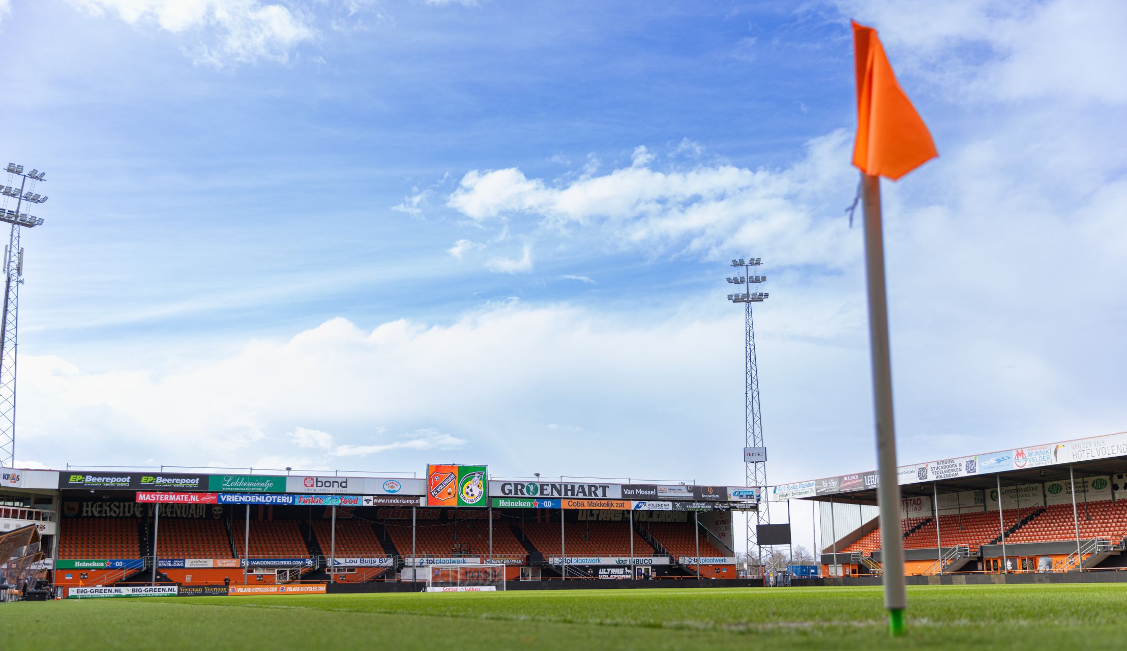 FC Volendam traint woensdag, vrijdag en zaterdag besloten