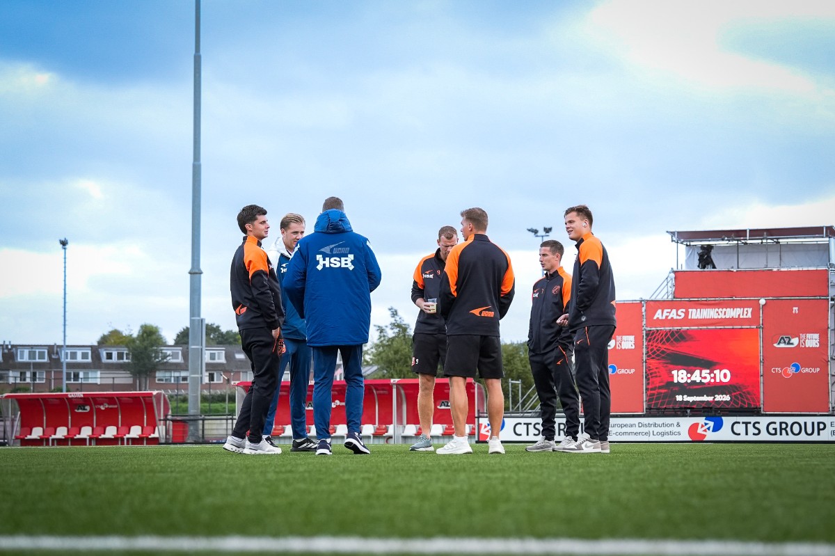 Blik op het veld