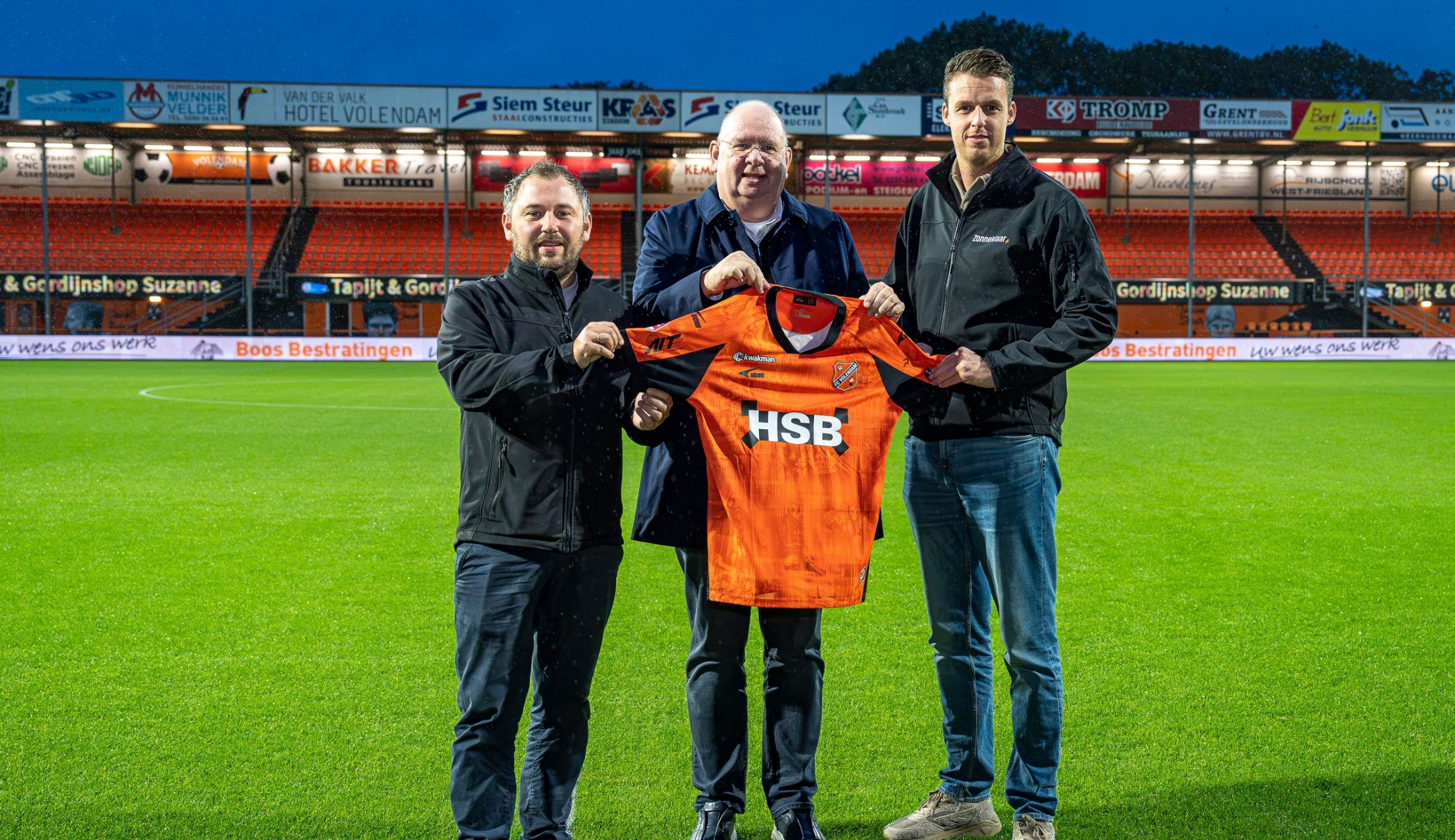 Zonneklaar sluit zich aan bij FC Volendam-businessclub