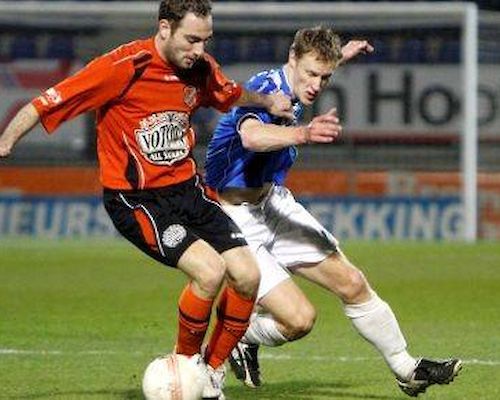FC Volendam met 9 man ten onder in Den Bosch