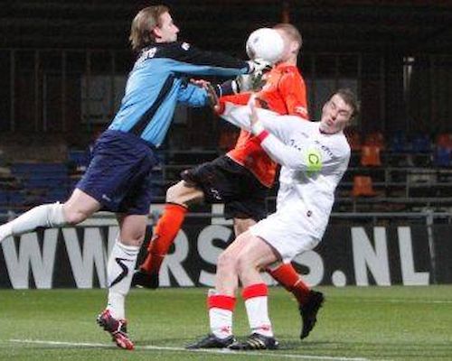 Jong Volendam niet langs Jong MVV (0-0)