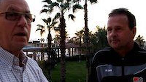 Gert Kruys na trainingskamp in Turkije