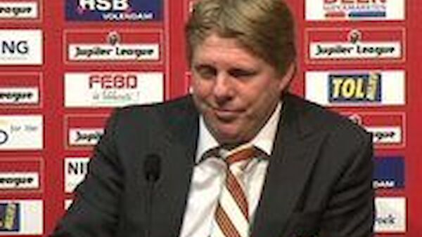 Persconferentie FC Volendam - MVV