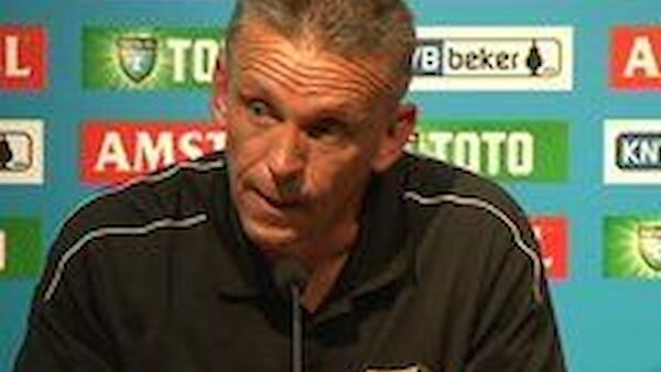 Persconferentie FC Volendam - Sparta R.