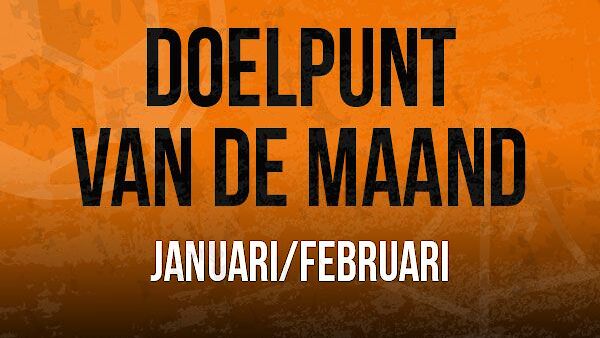 Doelpunt Van De Maand - Januari/Februari (2017-18)