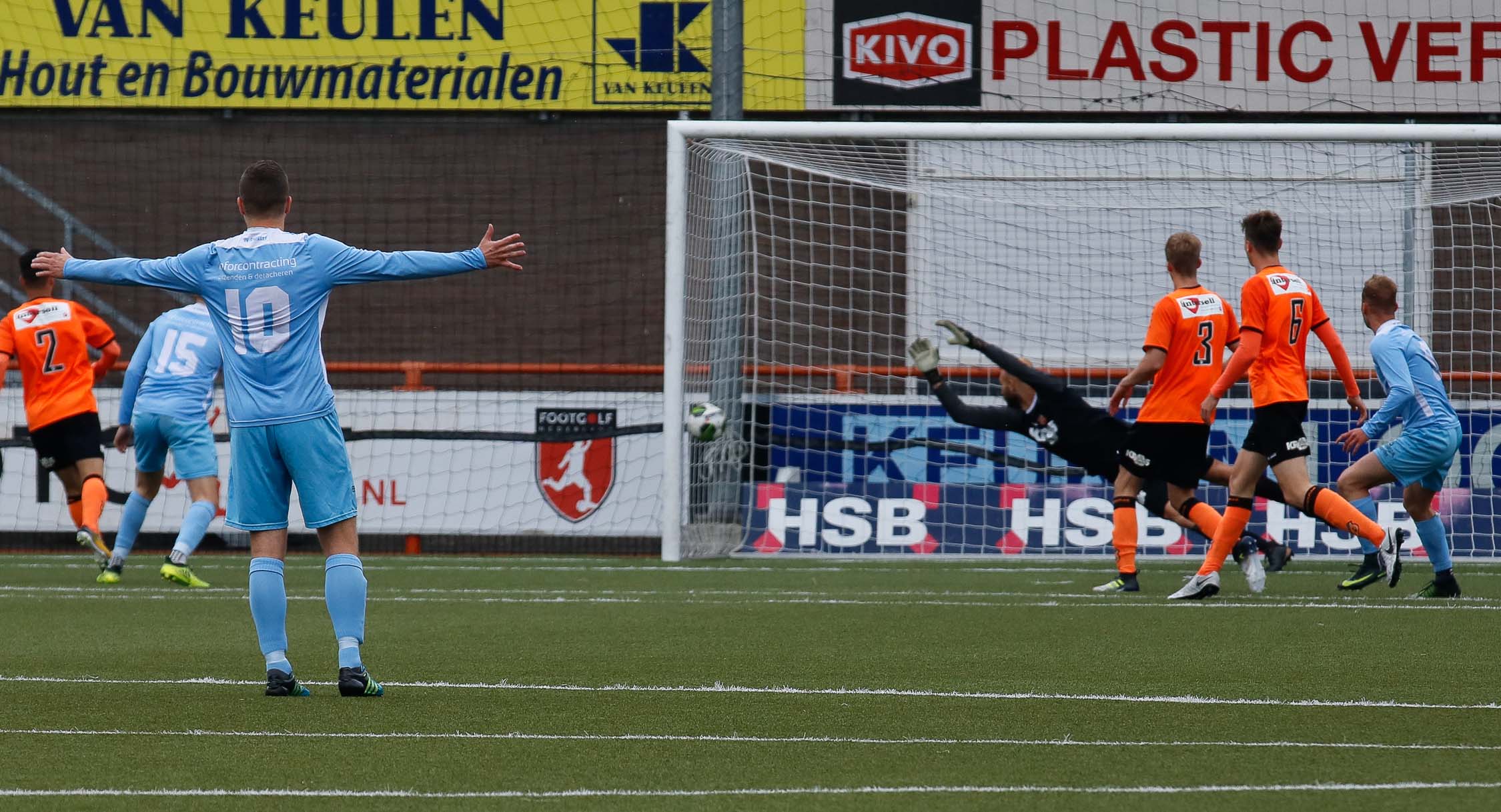 Jong FC Volendam - VV Capelle 1-3 (1-0)