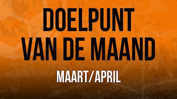Doelpunt Van De Maand - Maart/April (2017-18)
