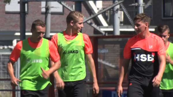 1e training selectie FC Volendam