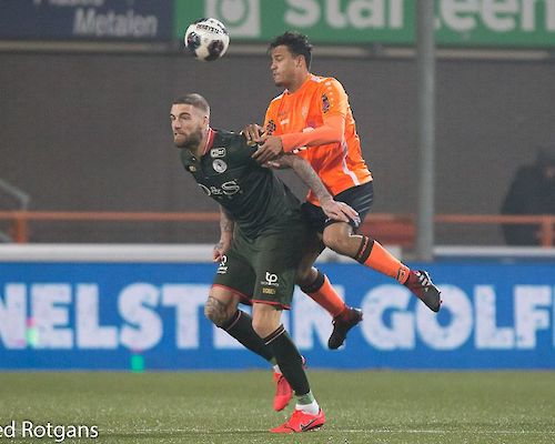 FC Volendam knokt zich naar punt tegen Sparta