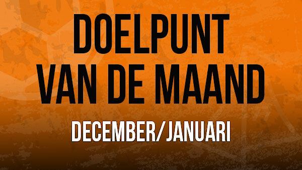 Doelpunt Van De Maand - December/Januari (2018-19)