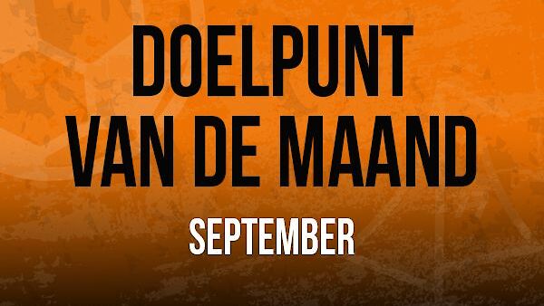 Doelpunt Van De Maand - September (2019-2020)